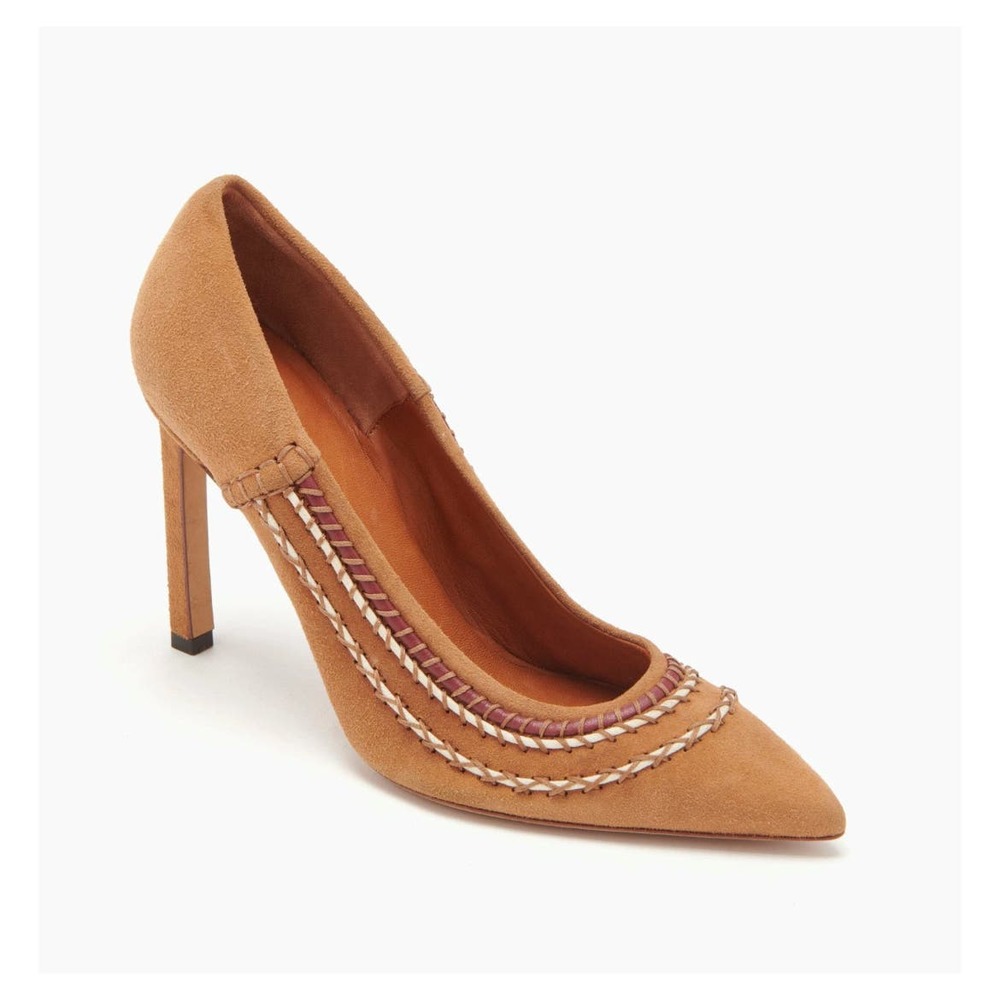 Ulla Johnson Blanca High Heel Shoe Pumps in Sierra 37.5